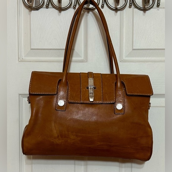 Vintage Michael Kors butter leather shoulder purse - Picture 1 of 15